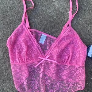 Size xl pink lace